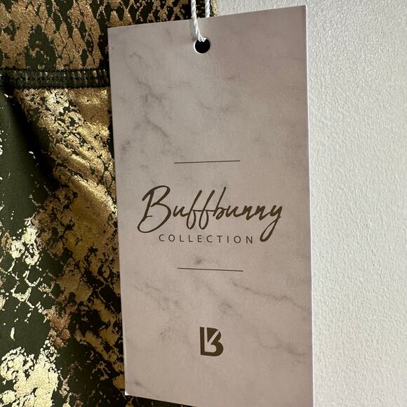 BuffBunny Rebel Leggings V2 Olive/Gold viper L - Picture 4 of 8